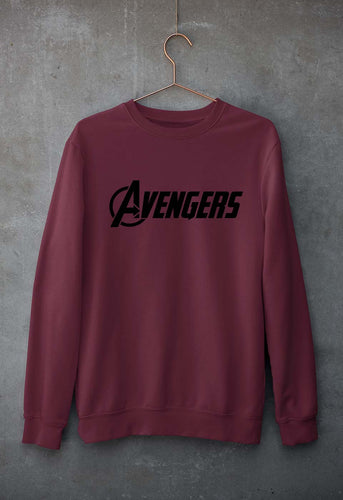 Avengers Unisex Sweatshirt for Men/Women-Maroon-Ektarfa.online