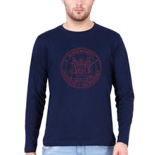 Load image into Gallery viewer, MIT Full Sleeves T-Shirt for Men-Navy Blue-Ektarfa.online
