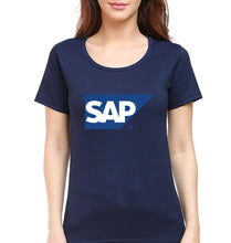 Load image into Gallery viewer, SAP T-Shirt for Women-Navy Blue-Ektarfa.online
