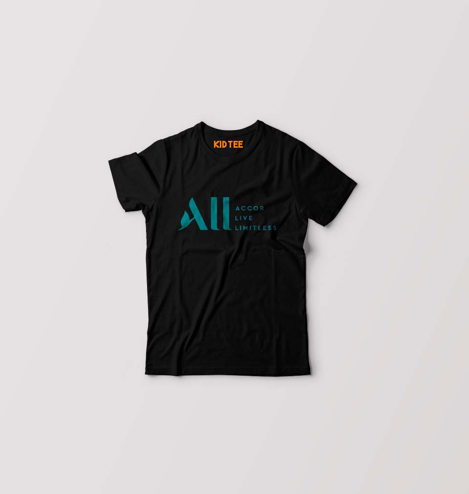 ACCOR LIVE LIMITLESS (ALL) Kids T-Shirt for Boy/Girl-Black-Ektarfa.online