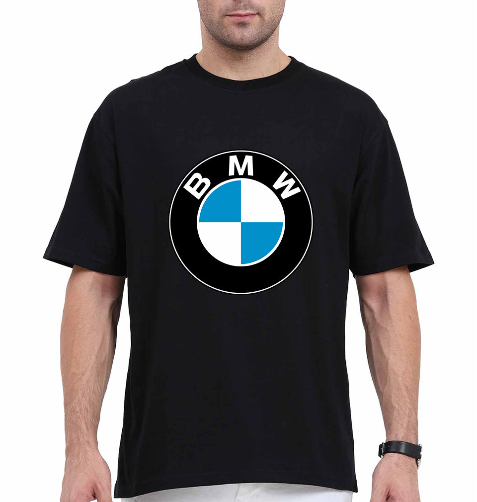 BMW Oversized T-Shirt for Men-Black-Ektarfa.online