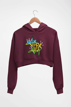 Load image into Gallery viewer, Hip Hop Crop HOODIE FOR WOMEN-Maroon-Ektarfa.online
