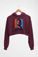 Load image into Gallery viewer, Virat Kohli Crop HOODIE FOR WOMEN-Maroon-Ektarfa.online

