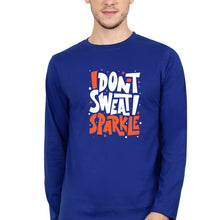 Load image into Gallery viewer, Gym Sweat Full Sleeves T-Shirt for Men-Royal Blue-Ektarfa.online
