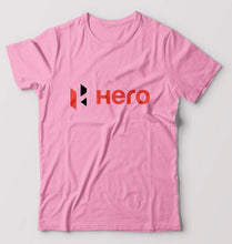 Load image into Gallery viewer, Hero MotoCorp T-Shirt for Men-Light Baby Pink-Ektarfa.online
