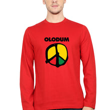 Load image into Gallery viewer, Olodum Full Sleeves T-Shirt for Men-Red-Ektarfa.online
