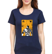 Load image into Gallery viewer, The Rock T-Shirt for Women-Navy Blue-Ektarfa.online
