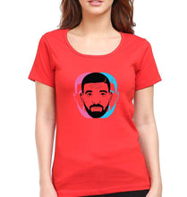 Load image into Gallery viewer, Drake T-Shirt for Women-Red-Ektarfa.online
