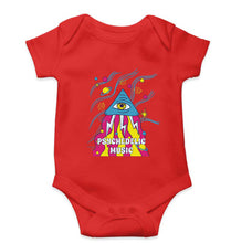 Load image into Gallery viewer, Psychedelic Music Kids Romper For Baby Boy/Girl-Red-Ektarfa.online
