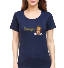 Load image into Gallery viewer, The Notorious B.I.G T-Shirt for Women-Navy Blue-Ektarfa.online

