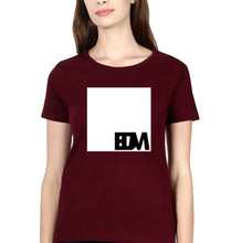 Load image into Gallery viewer, EDM T-Shirt for Women-Maroon-Ektarfa.online
