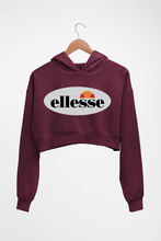 Load image into Gallery viewer, Ellesse Crop HOODIE FOR WOMEN-Maroon-Ektarfa.online
