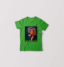 Load image into Gallery viewer, Kurt Cobain Kids T-Shirt for Boy/Girl-Flag Green-Ektarfa.online
