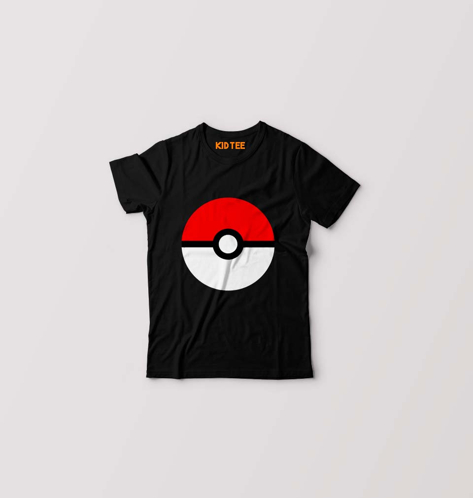 Pokémon T-Shirt for Boy/Girl-Black-Ektarfa.online
