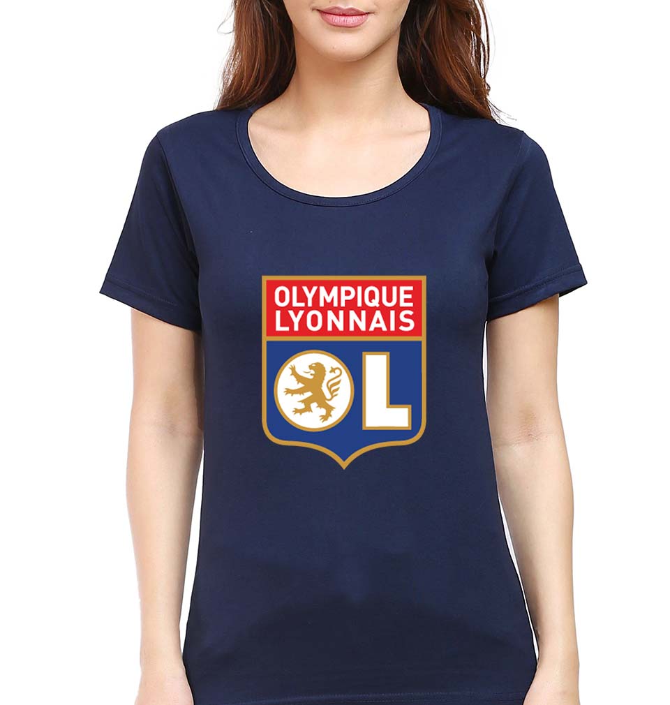 Lyon T-Shirt for Women-Navy Blue-Ektarfa.online