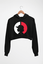 Load image into Gallery viewer, Pokémon Crop HOODIE FOR WOMEN-Black-Ektarfa.online
