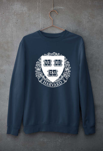 Harvard Unisex Sweatshirt for Men/Women-Navy Blue-Ektarfa.online
