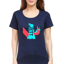 Load image into Gallery viewer, Valorant T-Shirt for Women-Navy Blue-Ektarfa.online
