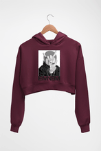 Load image into Gallery viewer, EMINEM Crop HOODIE FOR WOMEN-Maroon-Ektarfa.online
