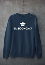Load image into Gallery viewer, IIM BodhGaya Unisex Sweatshirt for Men/Women-Navy Blue-Ektarfa.online
