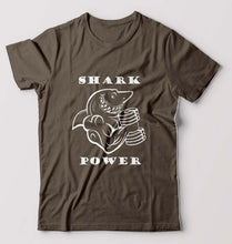 Load image into Gallery viewer, Gym Shark Power T-Shirt for Men-Olive Green-Ektarfa.online
