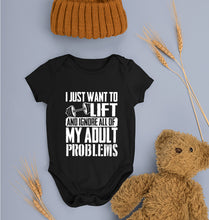 Load image into Gallery viewer, Gym Kids Romper For Baby Boy/Girl-Black-Ektarfa.online
