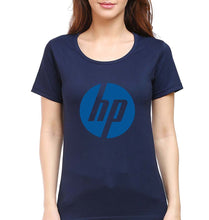 Load image into Gallery viewer, Hewlett-Packard(HP) T-Shirt for Women-Navy Blue-Ektarfa.online
