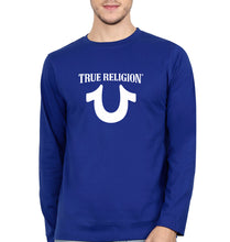 Load image into Gallery viewer, True Religion Full Sleeves T-Shirt for Men-Royal Blue-Ektarfa.online
