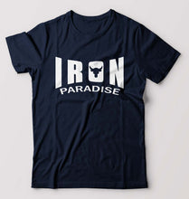 Load image into Gallery viewer, Iron Paradise T-Shirt for Men-Navy Blue-Ektarfa.online
