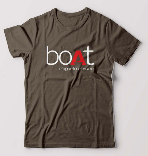 Boat T-Shirt for Men-Olive Green-Ektarfa.online
