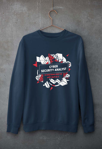 Cyber Security Unisex Sweatshirt for Men/Women-Navy Blue-Ektarfa.online