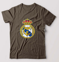 Load image into Gallery viewer, Real Madrid T-Shirt for Men-Olive Green-Ektarfa.online
