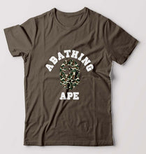Load image into Gallery viewer, A Bathing Ape T-Shirt for Men-Olive Green-Ektarfa.online
