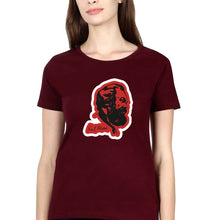Load image into Gallery viewer, Karl Marx T-Shirt for Women-Maroon-Ektarfa.online
