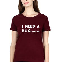 Load image into Gallery viewer, Bong T-Shirt for Women-Maroon-Ektarfa.online
