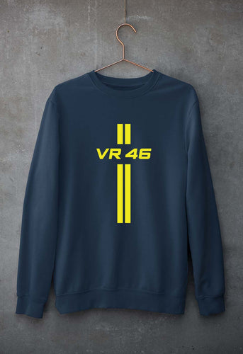 Valentino Rossi(VR 46) Unisex Sweatshirt for Men/Women-Navy Blue-Ektarfa.online