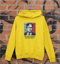 Load image into Gallery viewer, Dwight Schrute Unisex Hoodie for Men/Women-Mustard Yellow-Ektarfa.online
