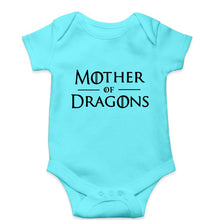 Load image into Gallery viewer, Mother of Dragons (GOT) Kids Romper For Baby Boy/Girl-0-5 Months(18 Inches)-Sky Blue-Ektarfa.online
