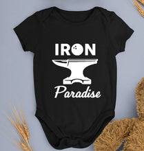 Load image into Gallery viewer, Iron Paradise Kids Romper For Baby Boy/Girl-Black-Ektarfa.online
