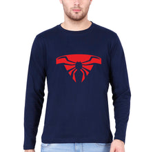 Load image into Gallery viewer, Spiderman Superhero Full Sleeves T-Shirt for Men-Navy Blue-Ektarfa.online
