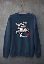 Load image into Gallery viewer, Formula 1(F1) Unisex Sweatshirt for Men/Women-S(40 Inches)-Navy Blue-Ektarfa.online
