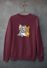 Load image into Gallery viewer, Tom and Jerry Unisex Sweatshirt for Men/Women-Maroon-Ektarfa.online
