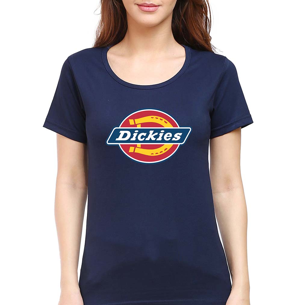 Dickies T-Shirt for Women-Navy Blue-Ektarfa.online