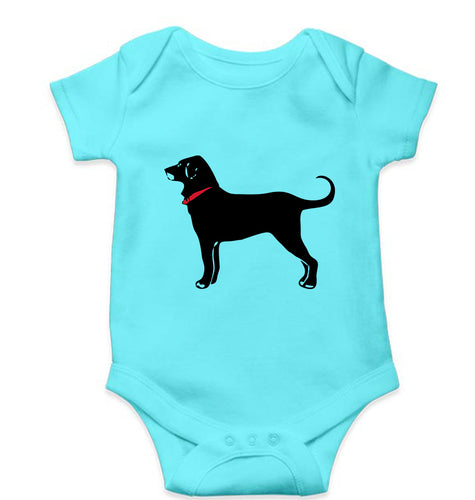 Black Dog Kids Romper For Baby Boy/Girl-0-5 Months(18 Inches)-Sky Blue-Ektarfa.online