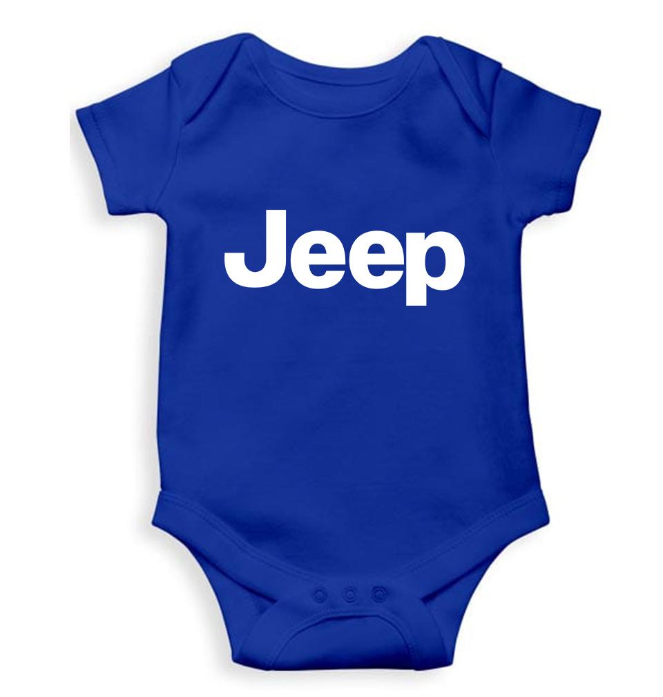 Jeep Kids Romper For Baby Boy/Girl-Royal Blue-Ektarfa.online