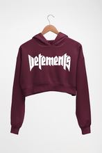 Load image into Gallery viewer, Vetements Crop HOODIE FOR WOMEN-Maroon-Ektarfa.online
