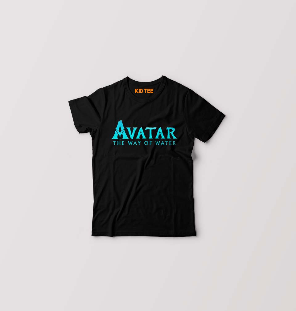 Avatar Kids T-Shirt for Boy/Girl-Black-Ektarfa.online