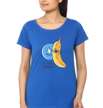 Load image into Gallery viewer, Banana T-Shirt for Women-Royal Blue-Ektarfa.online
