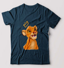 Load image into Gallery viewer, Lion King Simba T-Shirt for Men-Petrol Blue-Ektarfa.online

