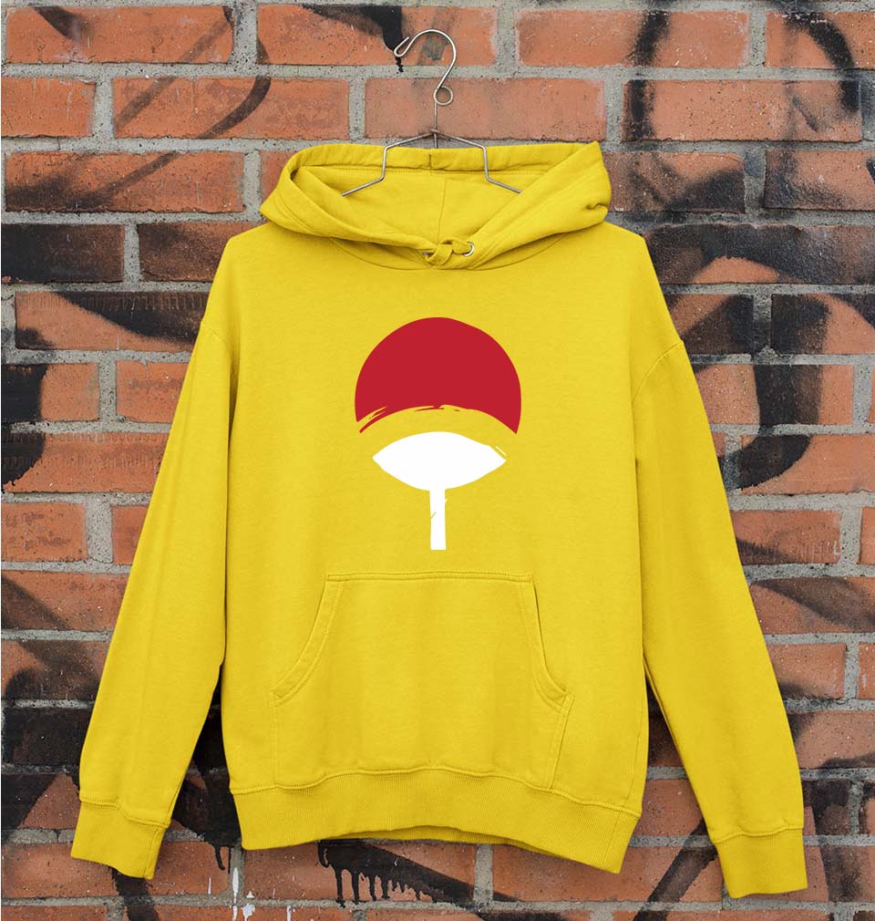 Uchiha clan Unisex Hoodie for Men/Women-Mustard Yellow-Ektarfa.online